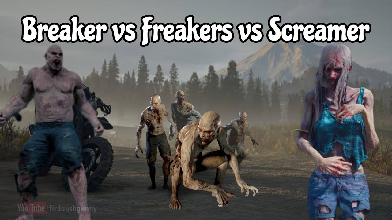 Days Gone - Breaker vs Breaker vs Screamer vs Swarmers