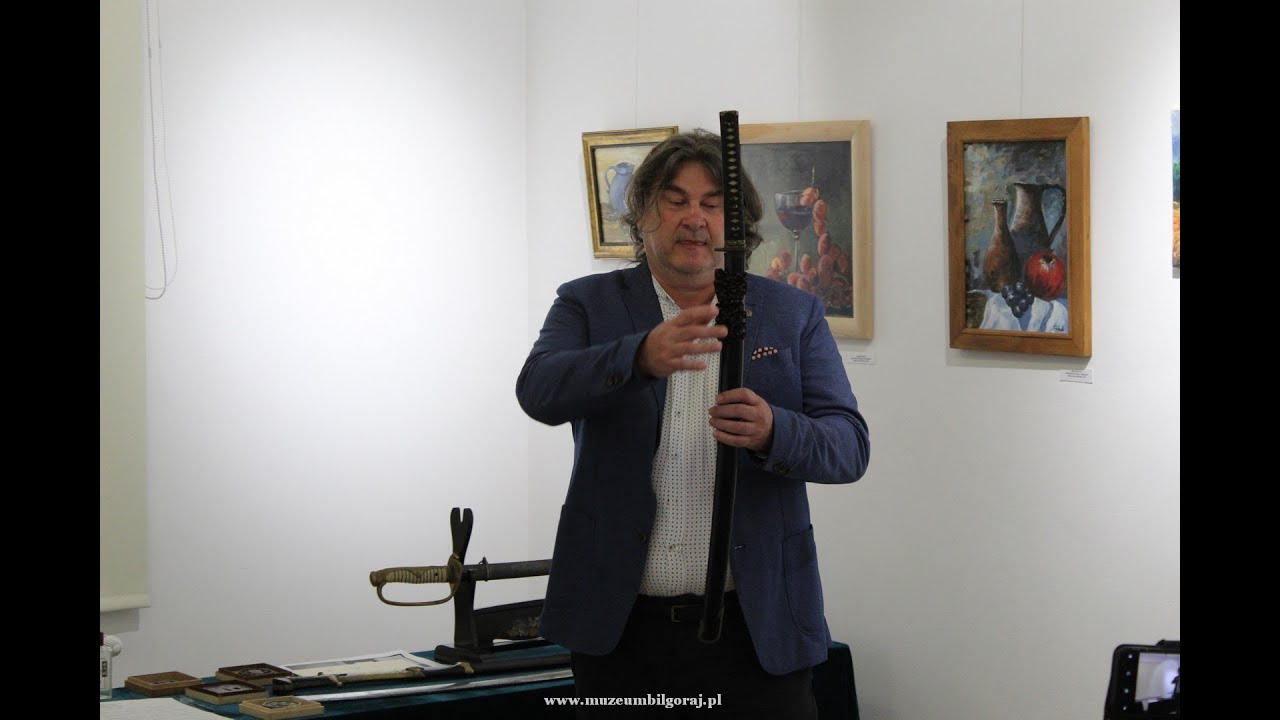 Katana i karabela &ndash; historia dw&oacute;ch narod&oacute;w ostrzem pisana &ndash; prezentacja Janusza Jarosławskiego