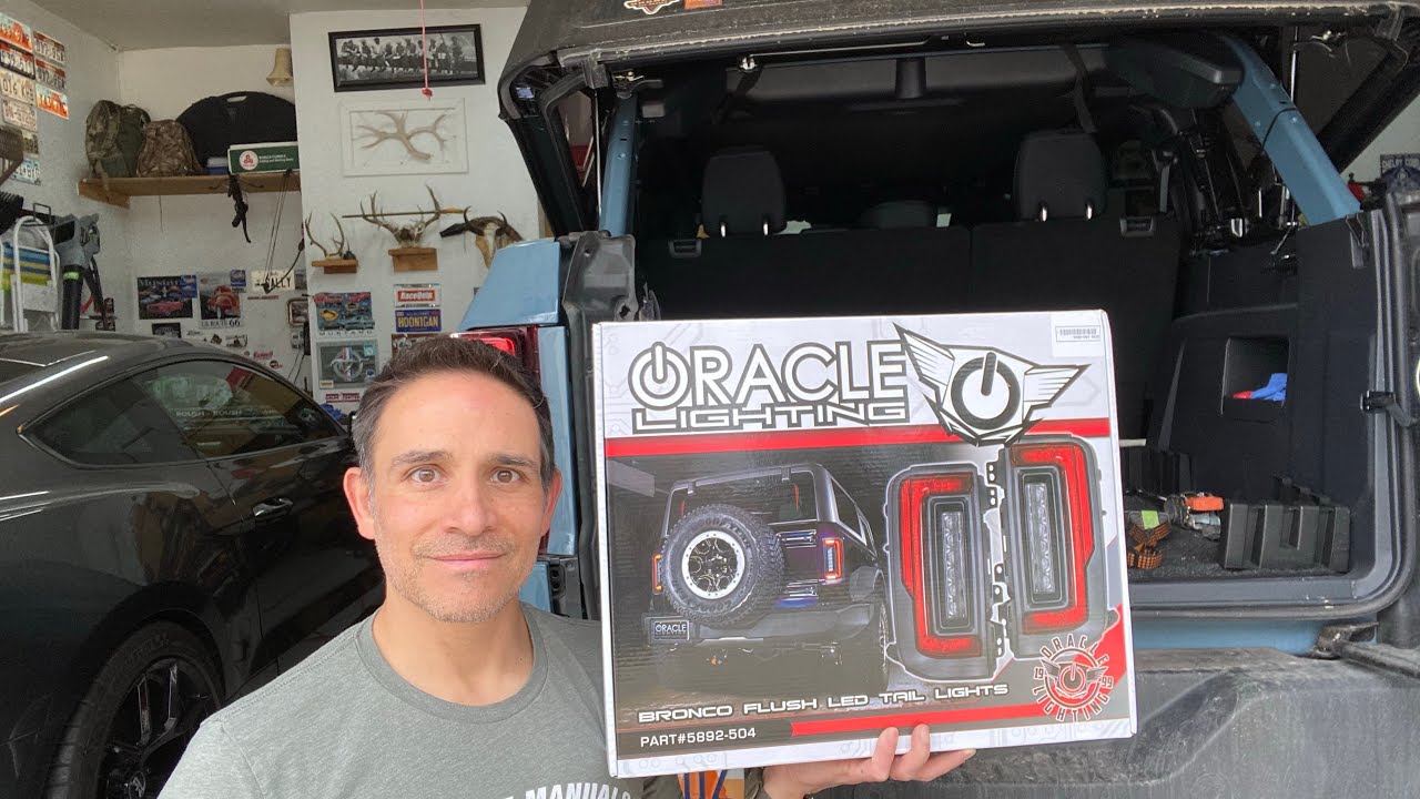 New Bronco LED taillights!
