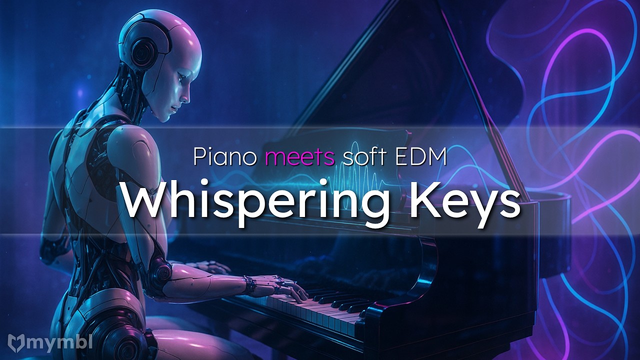 Whispering Keys - Piano meets soft EDM | AI Emotional Ambient Music by mymbl-music