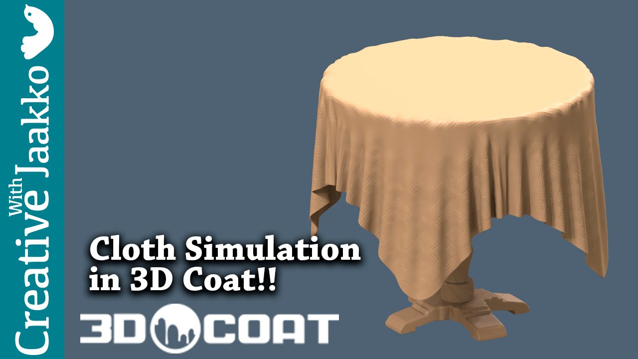 3D Coat Cloth Simulation