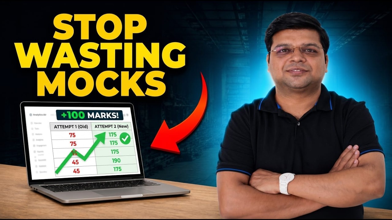 If Your Mock Test Score is Stuck Below 550, WATCH THIS!