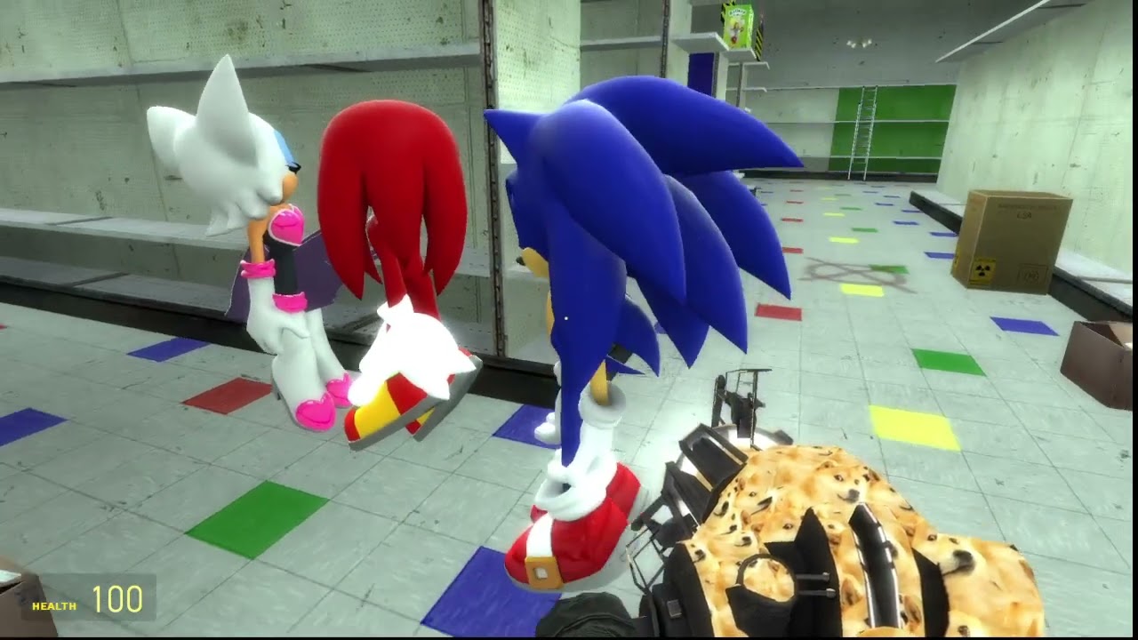 sonic and friends in party city