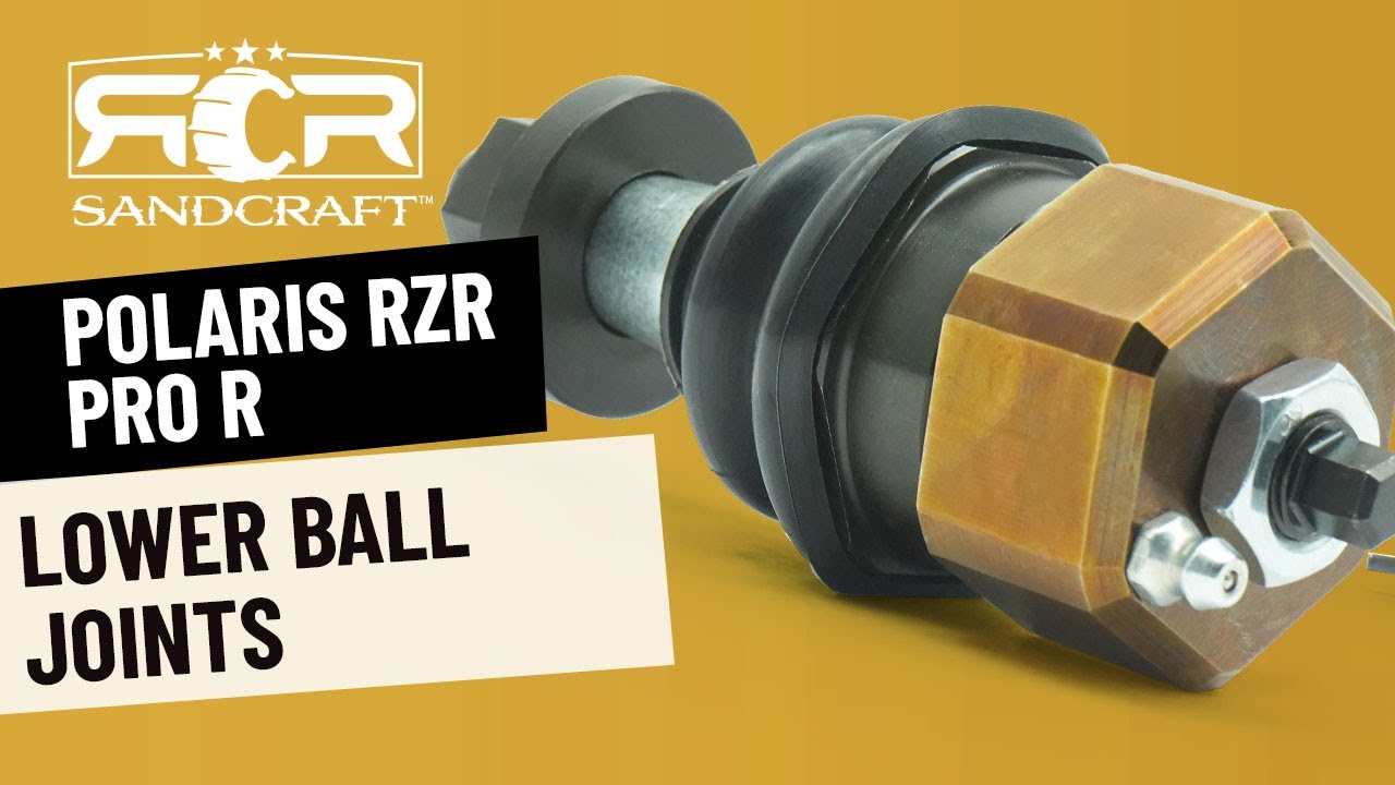 SANDCRAFT DIY Installation - Pro R Lower Ball Joints
