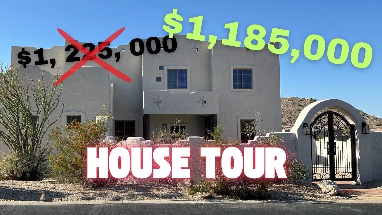 Tour a Luxurious Sante Fe Styled Home | Exclusive Home Walkthrough | Phoenix Real Estate Agent