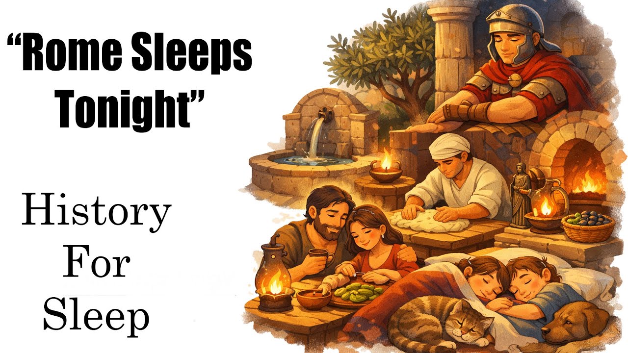 A Peaceful Night in Ancient Rome | History for Sleep