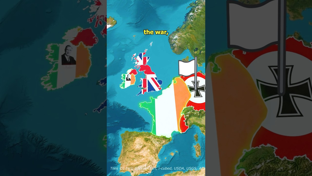 Как Ирландия почти объединилась во Второй мировой войне.🇮🇪🤯