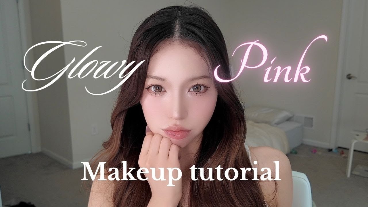 Dreamy Glowy Pink Makeup Tutorial | 透明感溢れる最強艶ピンクメイク🩷🪽