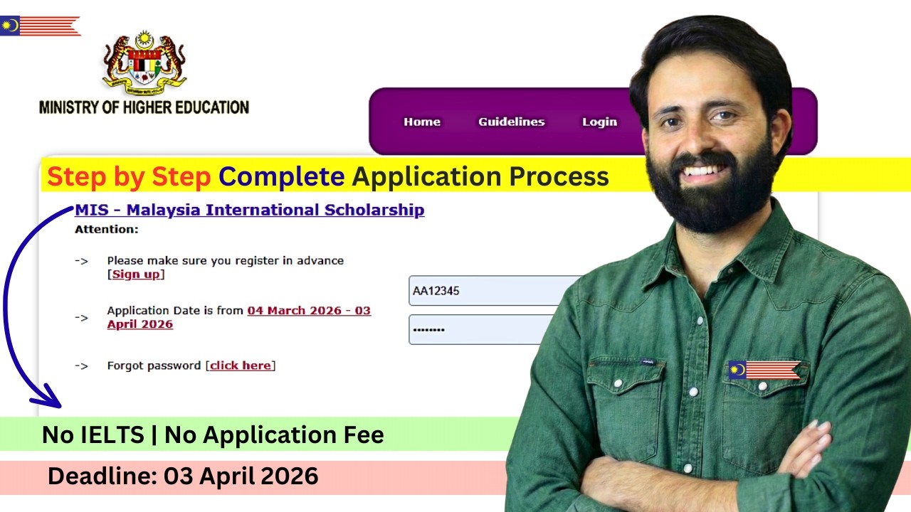 How to Apply for MIS Scholarship 2026 | Fully Funded Masters & PhD Without IELTS