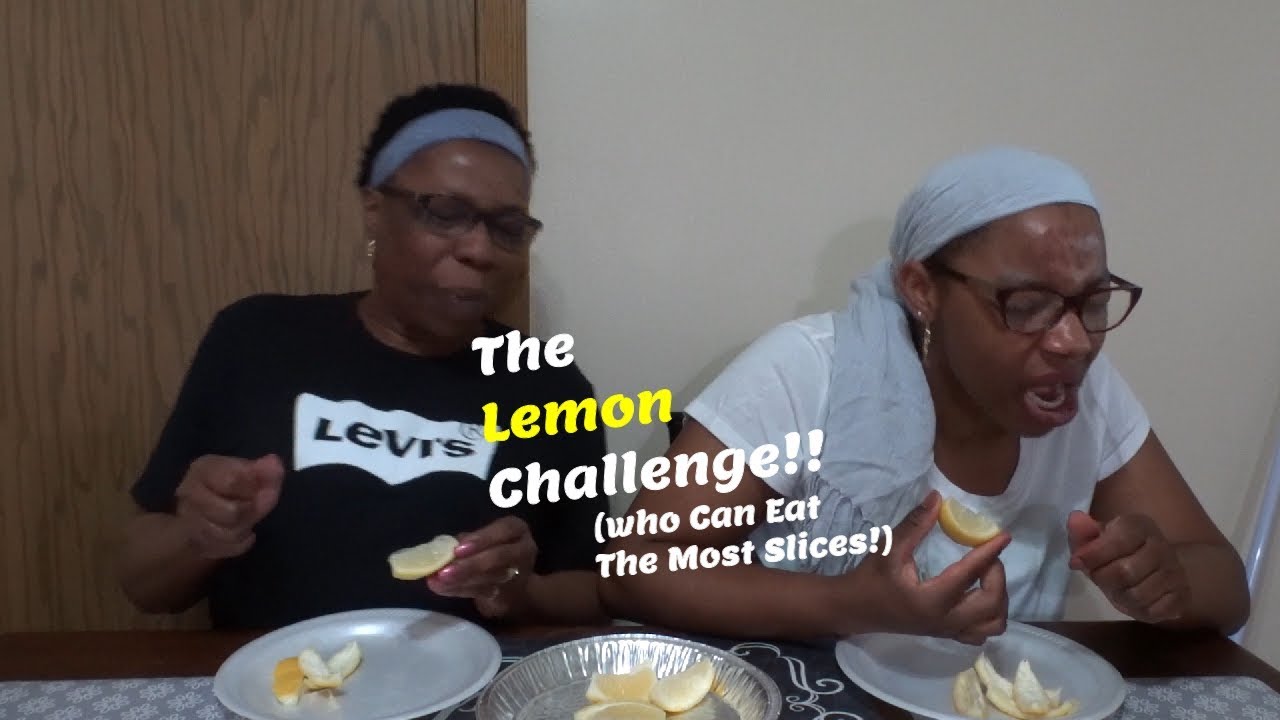 The Lemon Challenge! | Who Can Eat the Most Lemon Slices?