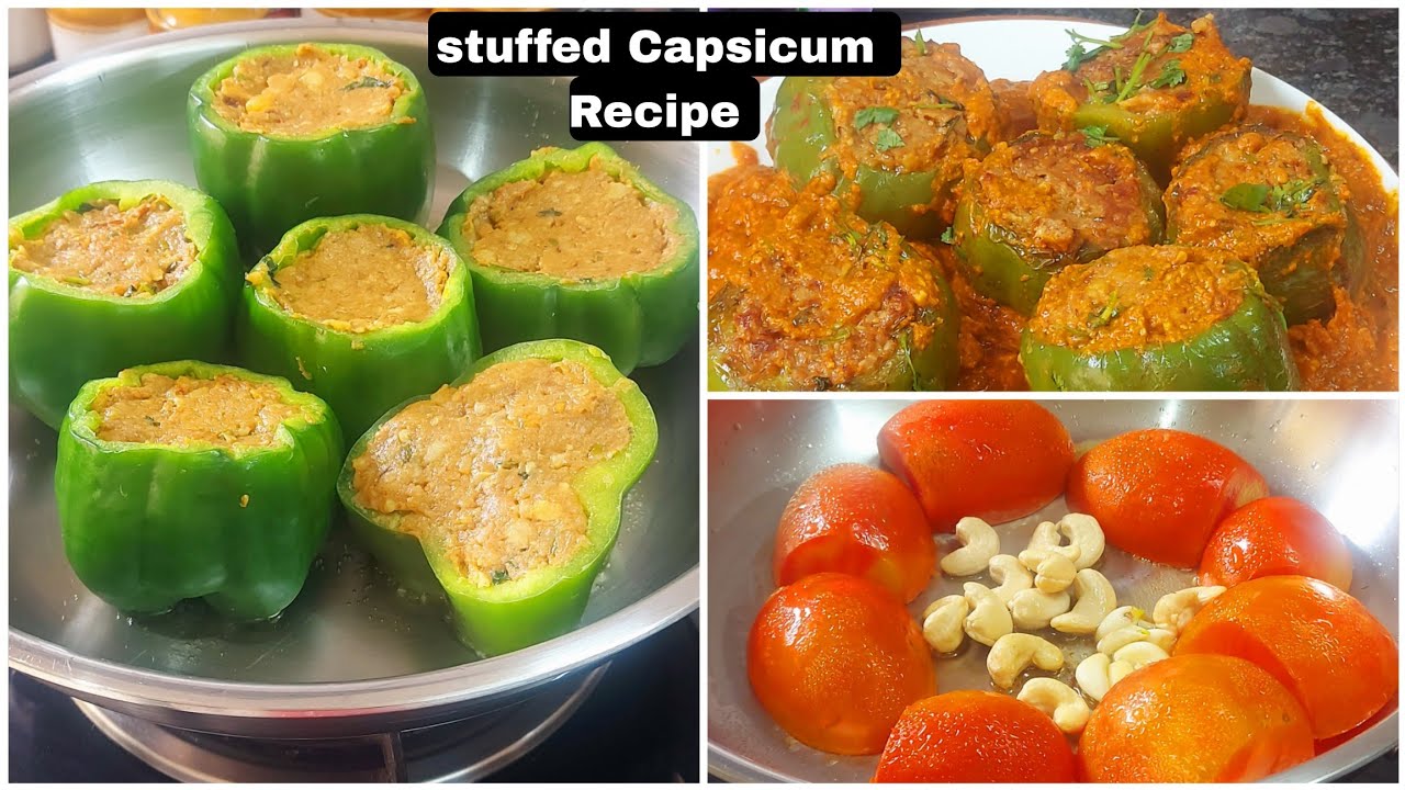 Stuffed  Capsicum Recipe | भरवां शिमलामिर्च | Capsicum Recipe | Lunch Box Recipe