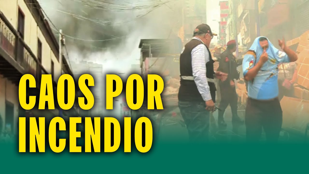 Enorme incendio en La Victoria obliga a vecinos a evacuar: 