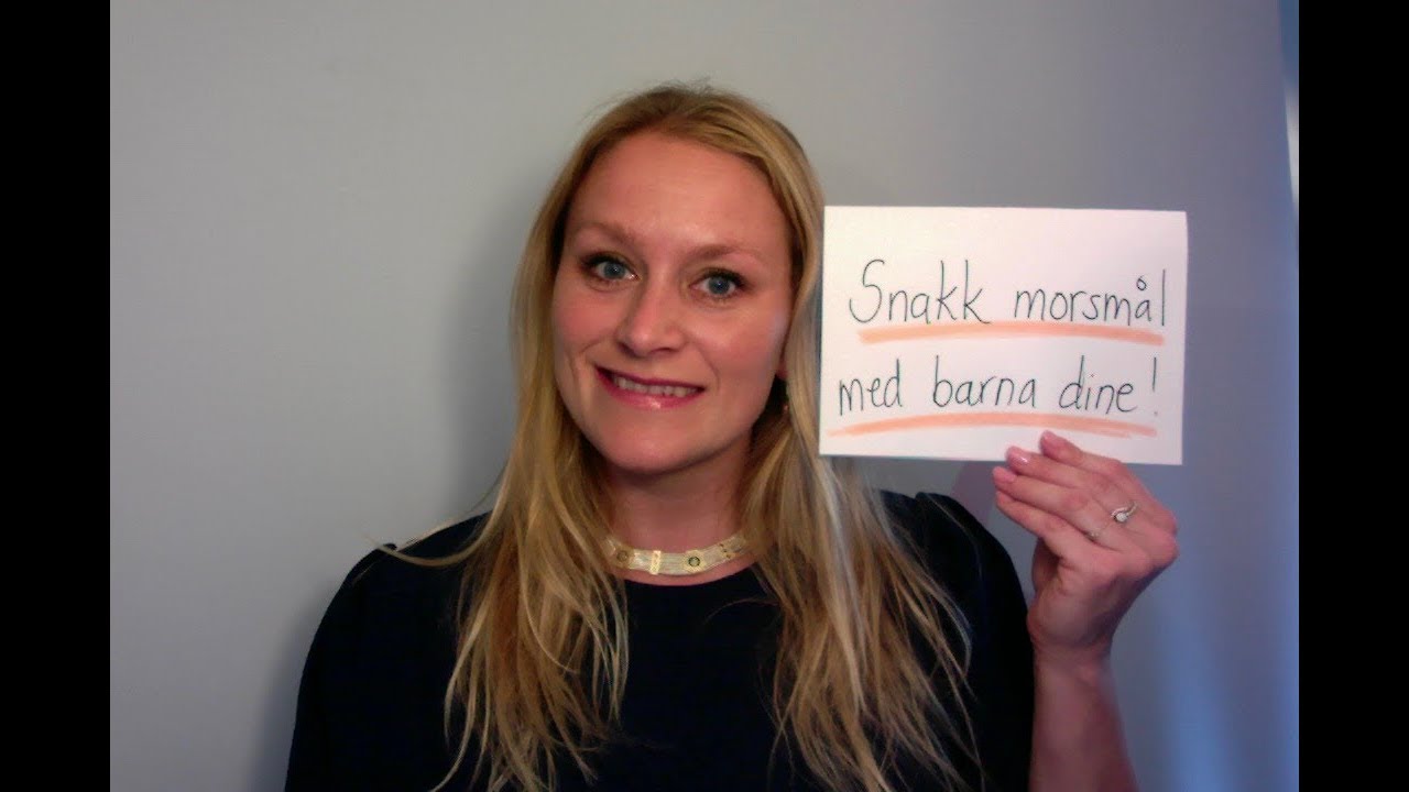 Video 552: Snakk morsmål med barna dine!