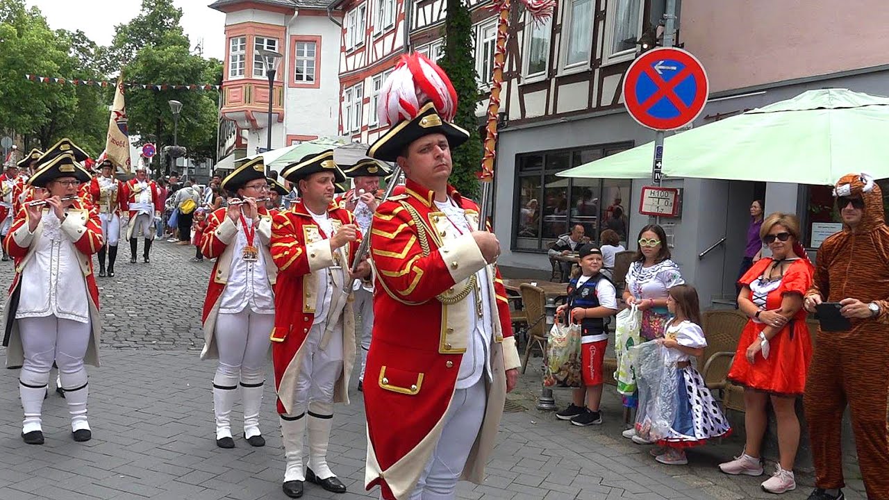 Jubiläumsumzug durch Montabaur am 26.06.2022