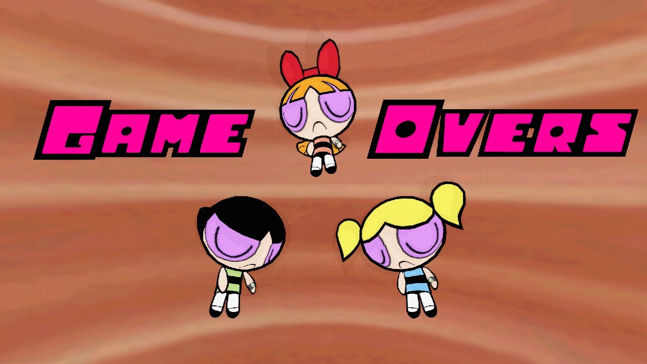 The Powerpuff Girls Relish Rampage Game Over Compilation
