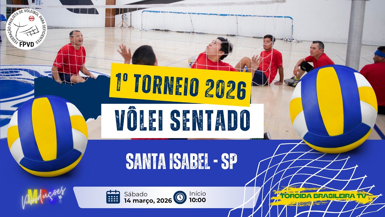 1º TORNEIO 2026 - VÔLEI SENTADO