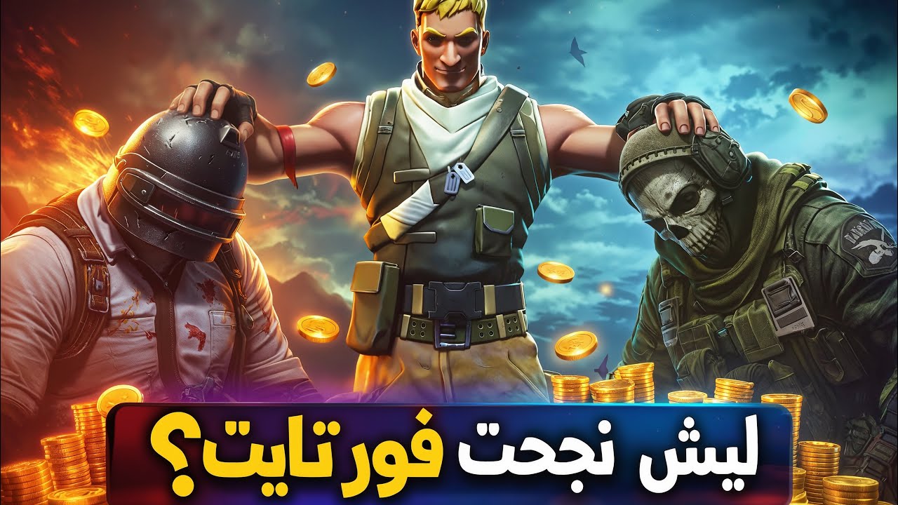ليش فورتنايت نجحت… وكل ألعاب الباتل رويال الثانية فشلت؟