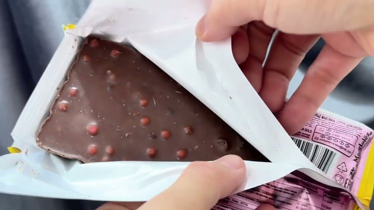 ASMR Alpen Gold MAX FUN Chocolate | Crunchy Sounds 😌 No Talking