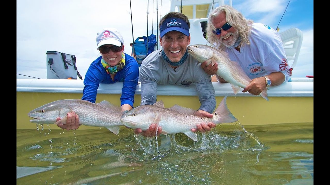 Captain Wild Bill joins Peter Miller on Bass 2 Billfish for Redfish and Mahi