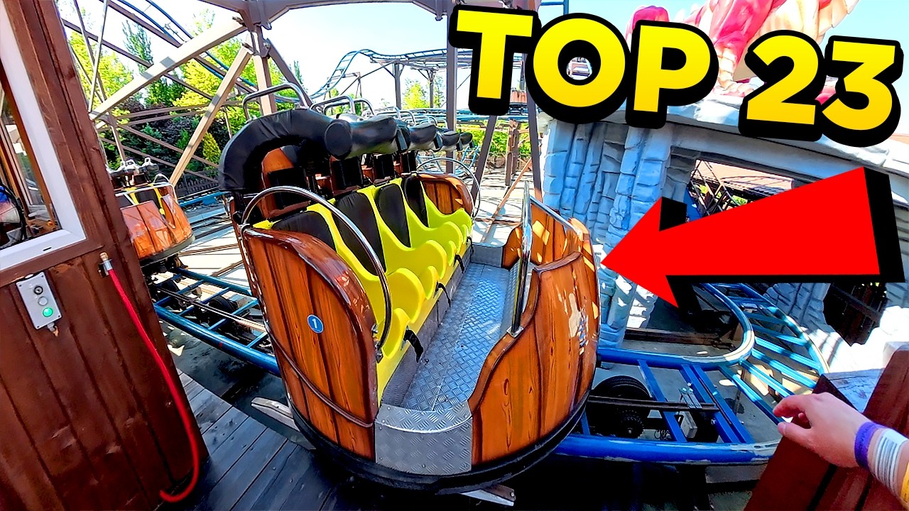 TOP 23 FASTEST ROLLER COASTERS IN POLAND | 2025 EPIC SMOOTH POV RIDES