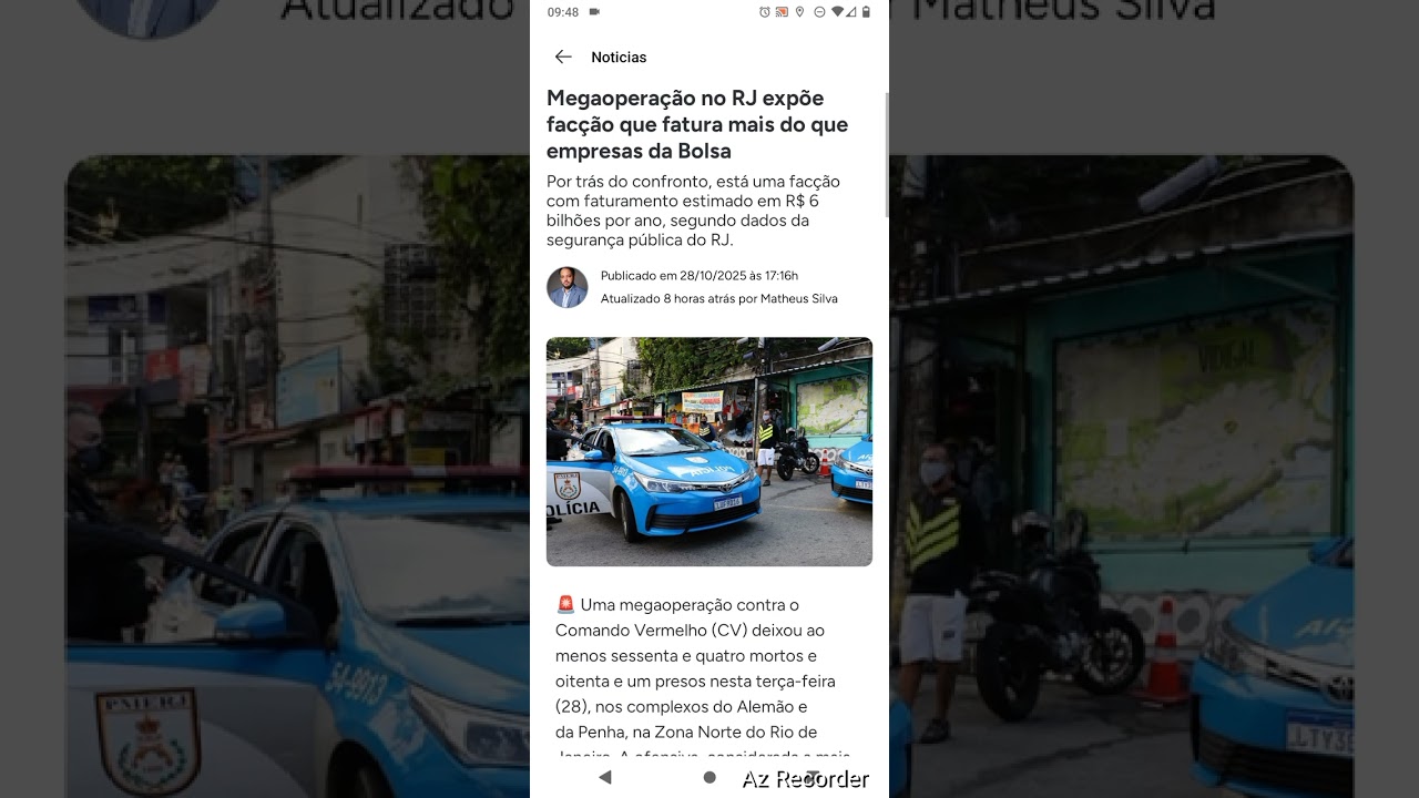 Mega opera&ccedil;&atilde;o Crime Financeiro