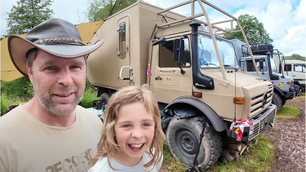 Wohnmobil Camping Pur! Das ist noch ein richtiger Vater 😁 Wohnmobil Familien! Marcel (46) baut Traum