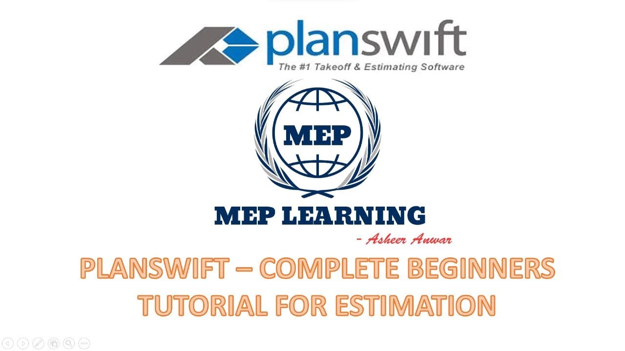 PLANSWIFT TUTORIAL - COMPLETE BEGINNERS GUIDE | PLANSWIFT BASICS | QUANTITY TAKE OFF