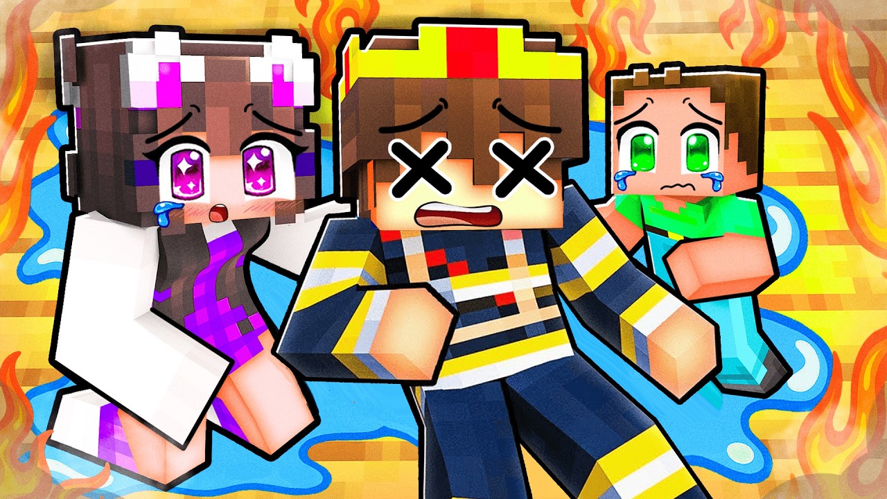 Semlaki wird FEUERWEHRMANN und RETTETE eine FAMILIE in Minecraft!
