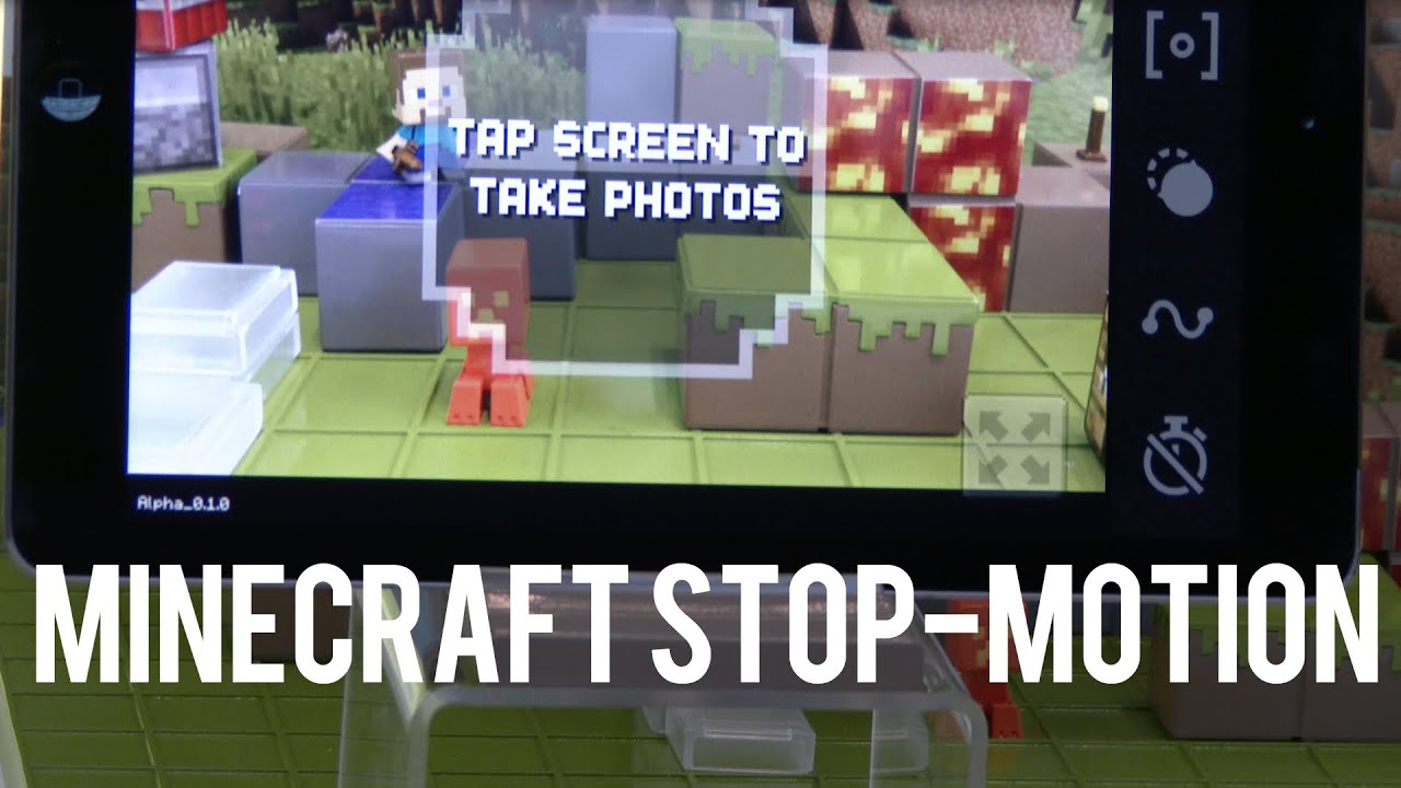 Minecraft Stop Motion Movie Creator at the 2015 New York Toy Fair
