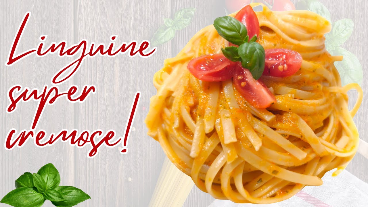PASTA VELOCE e BUONISSIMA: LINGUINE al POMODORO e BASILICO in 10 Minuti!