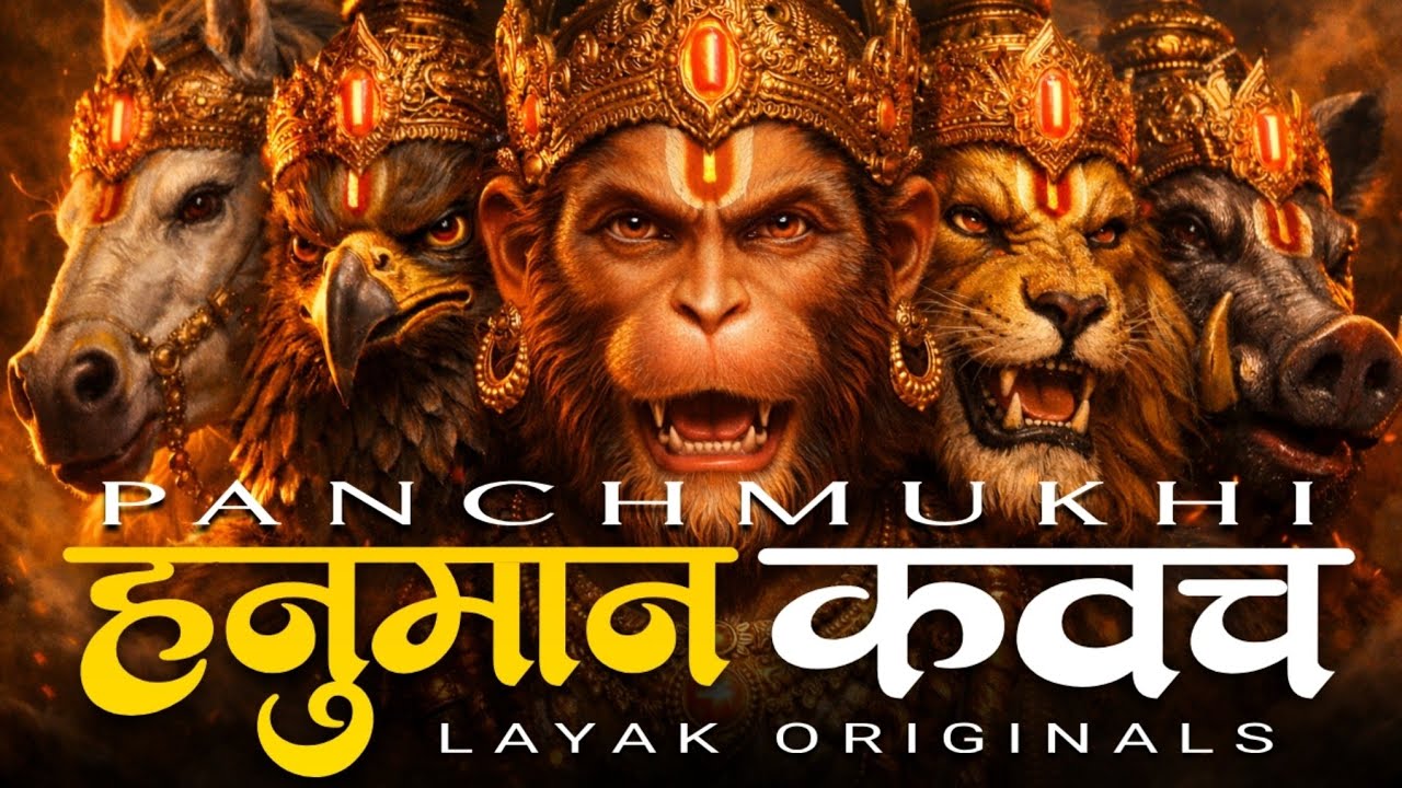 पंचमुखी हनुमान कवच | Panchmukhi Hanuman Kavach | Powerful Protection Mantra | Sankat Mochan Hanuman