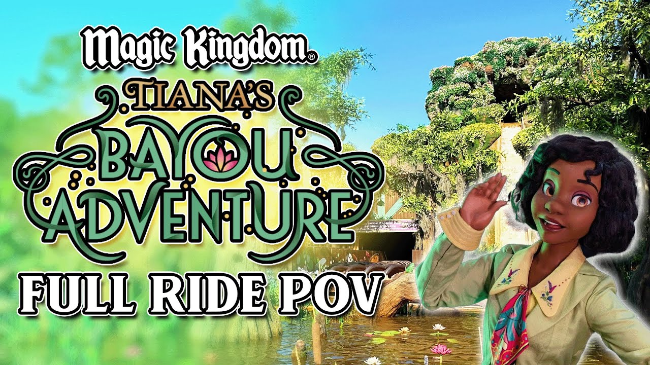 Full Ride POV - Tiana’s Bayou Adventure at Magic Kingdom