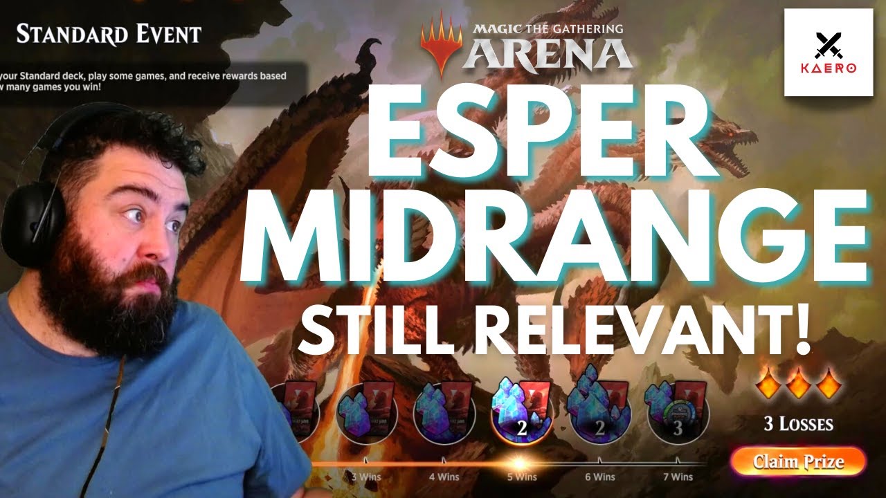 ESPER MIDRANGE // The Best Deck Nobody's Playing | [MTG Arena Standard Event] 5 WINS
