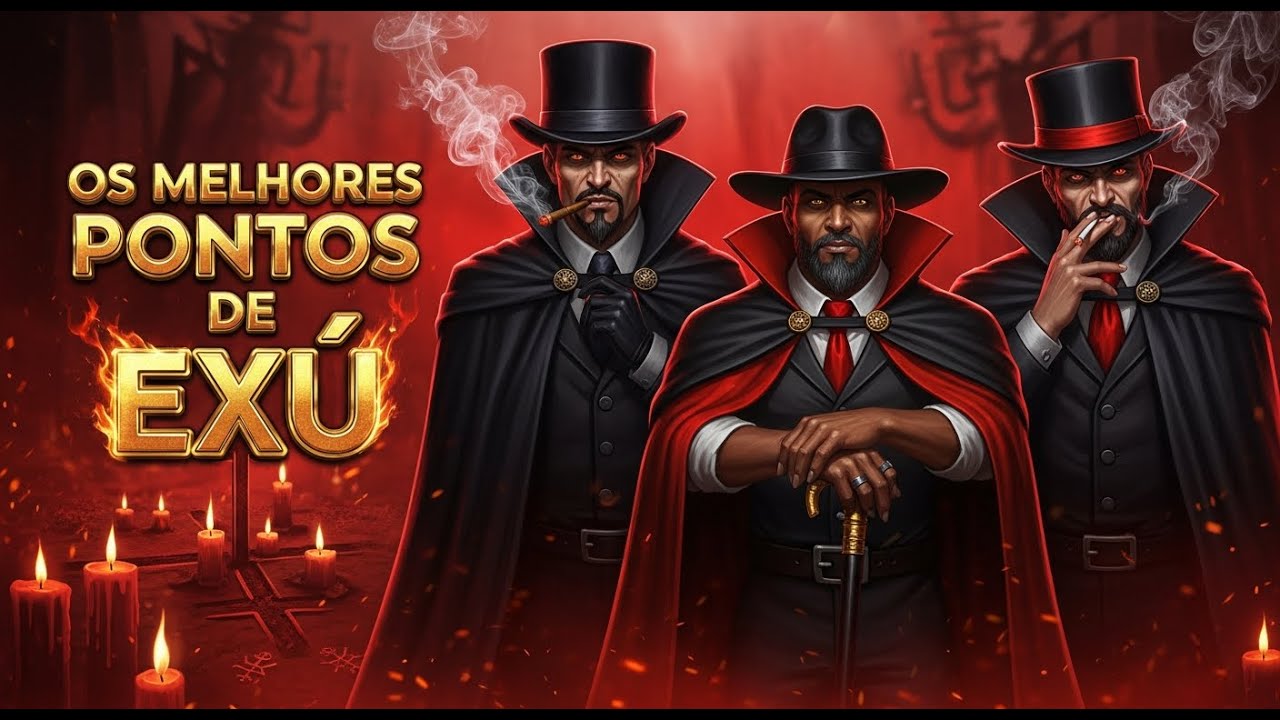 OS MELHORES PONTOS DE EXU - MISTERIO PODER E FORÇA DA ENCRUZILHADA
