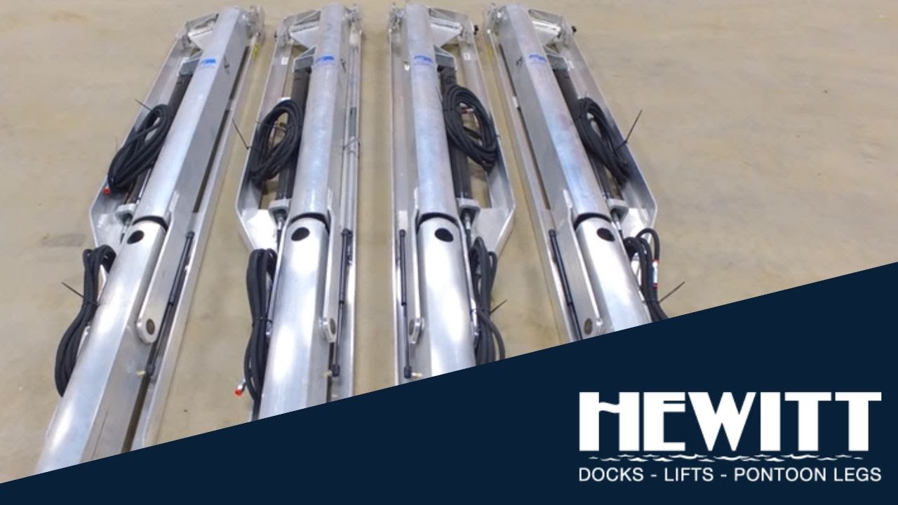 Hewitt Hydraulic Pontoon Legs Assembly
