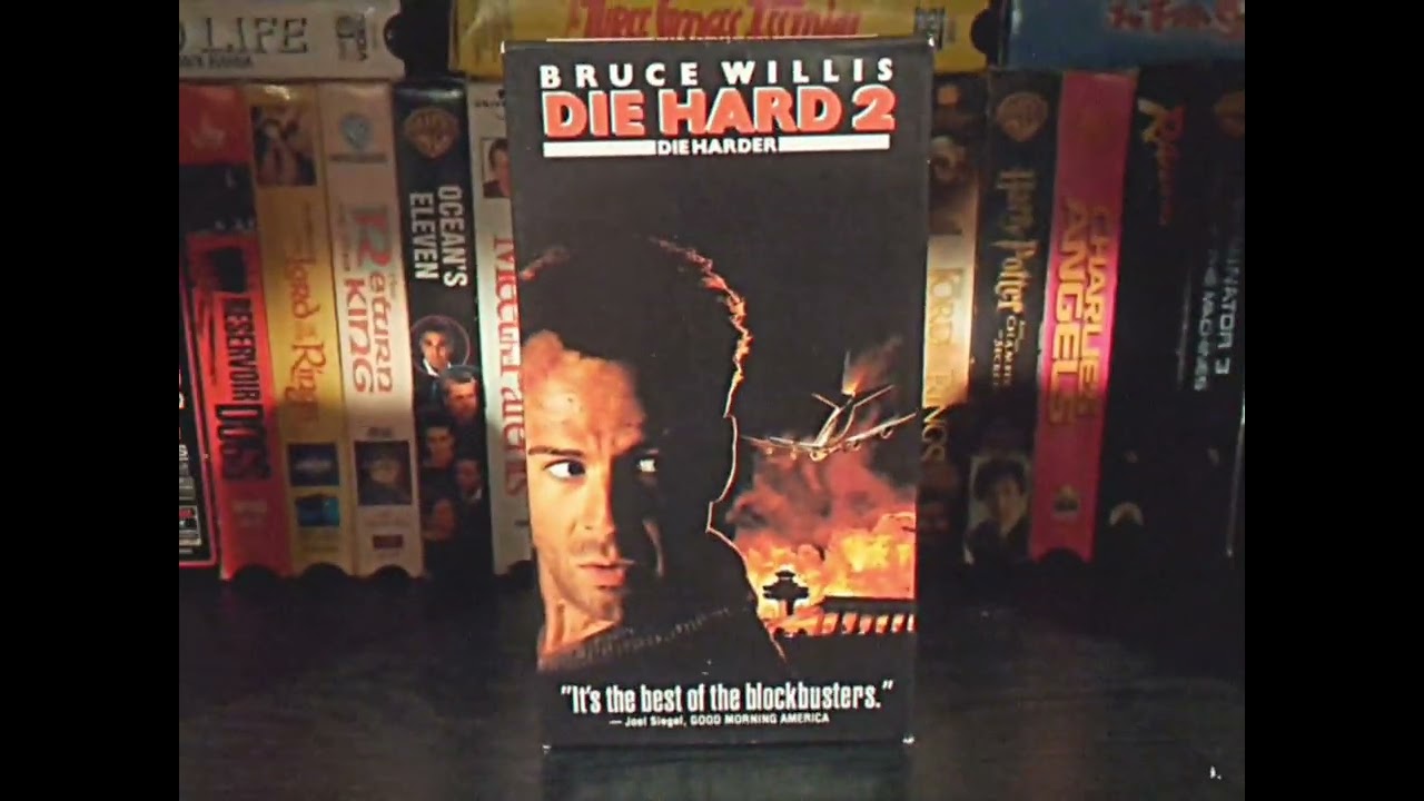 Home Video 21: Die Hard 1, 2, 3 VHS Tapes | Back To The Good Ol' Days!