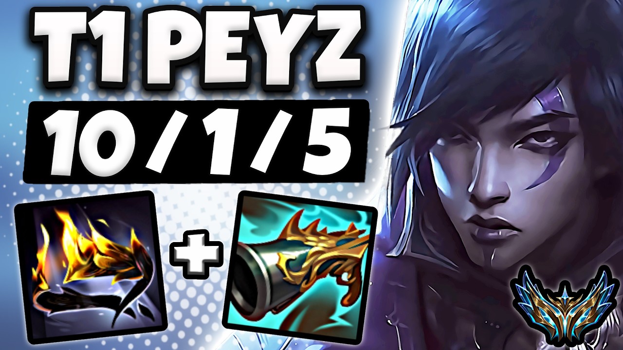 T1 Peyz Aphelios vs Varus [ ADC ] Korea Challenger 2061 LP | Patch 26.6