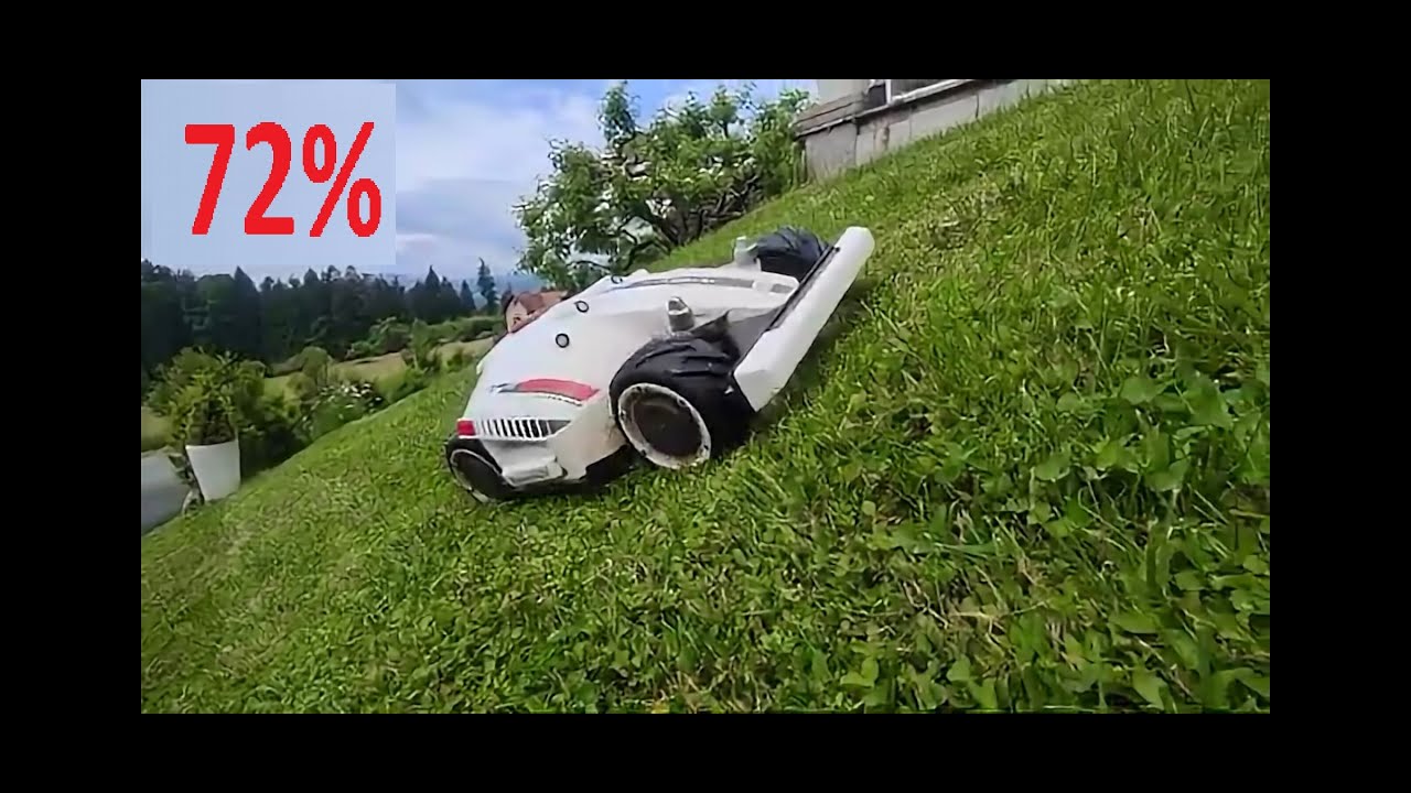 Mammotion Luba AWD 5000 Extremer TEST 72% Hang  @Mammotion #MammotionTechAwards #LUBAMowingChallenge