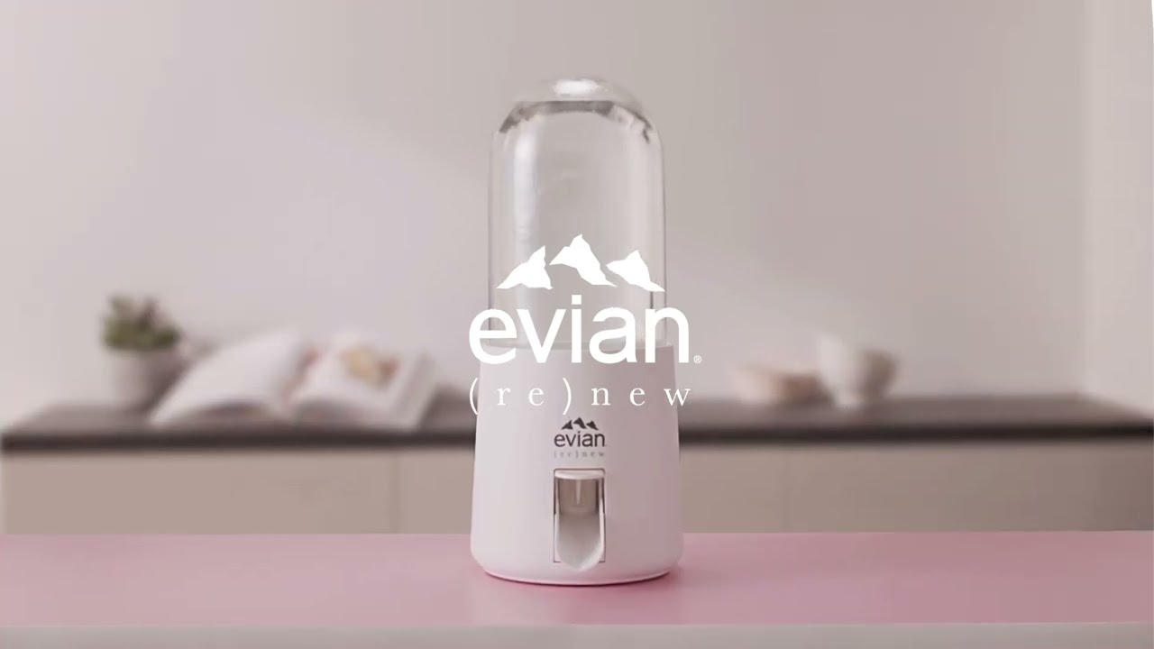 evian (re)new &ndash; 4 steps to set it up