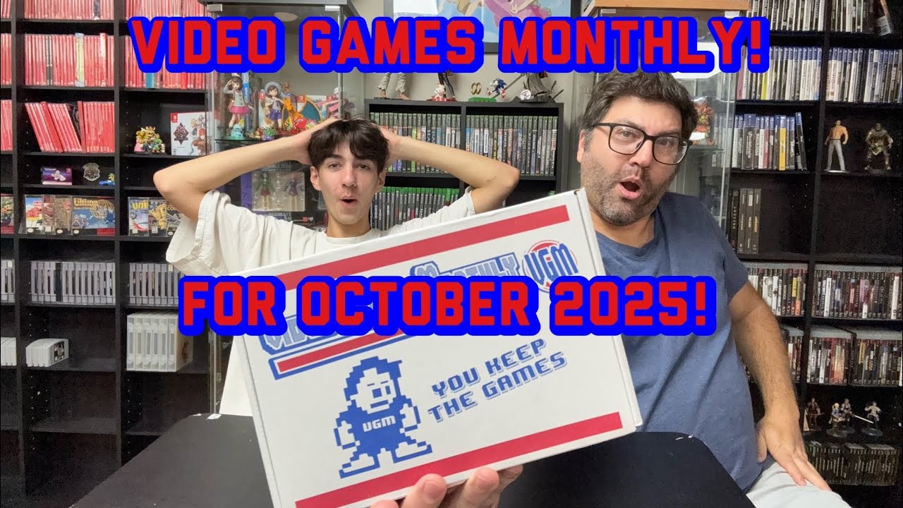 Video games monthly!!!! For October 2025