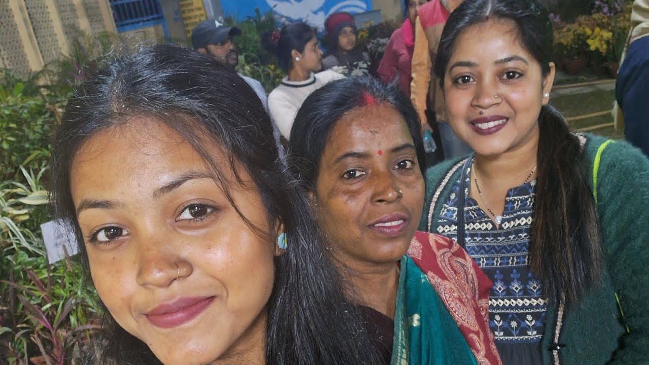 আমরা family সবাই মিলে গেলাম ফুল মেলা দেখতে | Going to flower show with family || Shipra মিষ্টি গল্প 