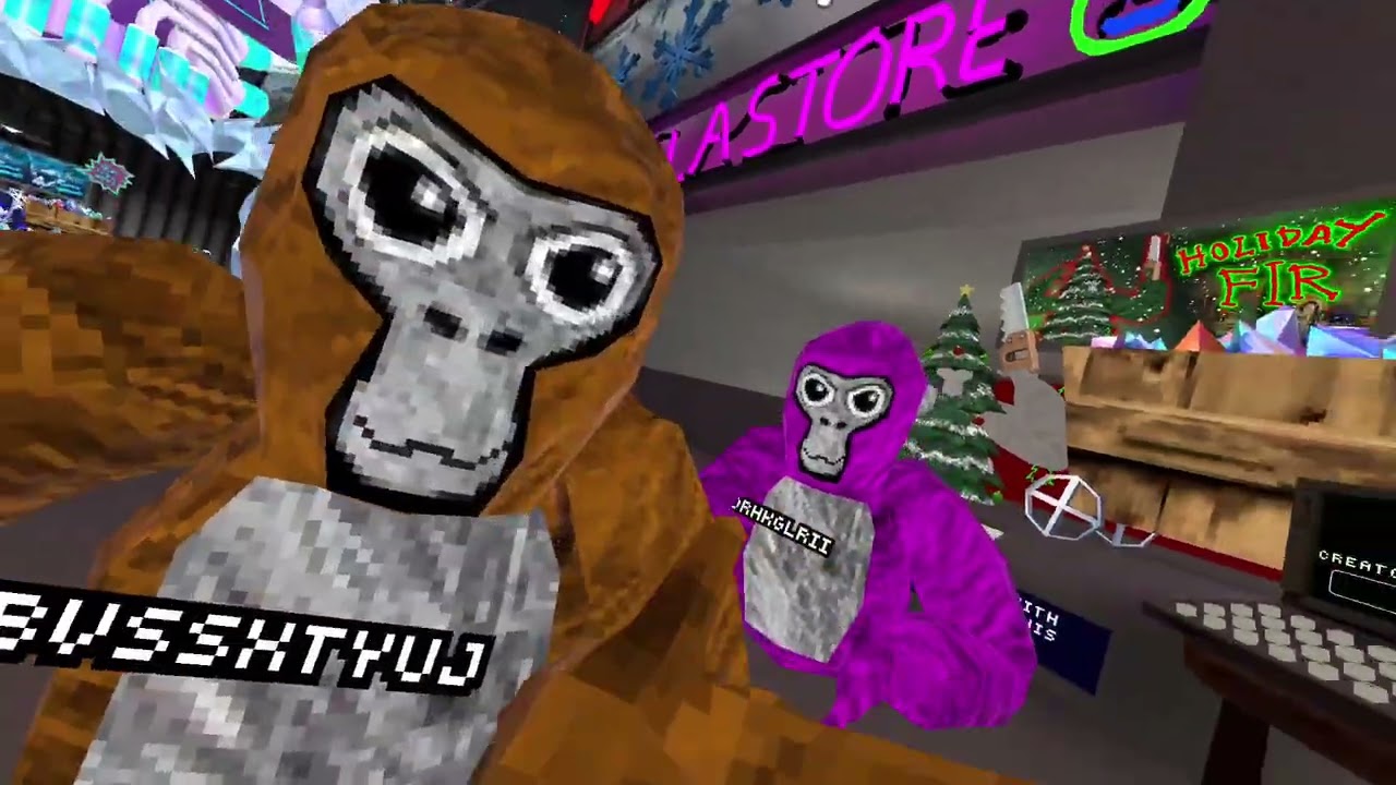Did you see the scary gorilla tag bit?