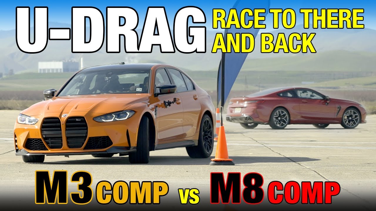 U-DRAGS: BMW M3 Competition vs. BMW M8 Competition