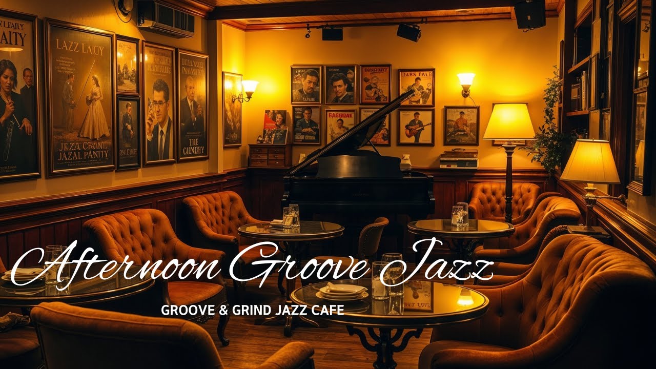 Afternoon Groove Jazz☀️Peaceful Tunes to Calm Your Spirits | Jazz Cafe Music