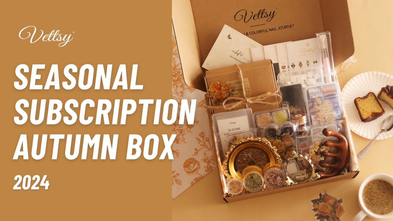 Vettsy Seasonal Subscription Box-Autumn Unboxing & Tutorial