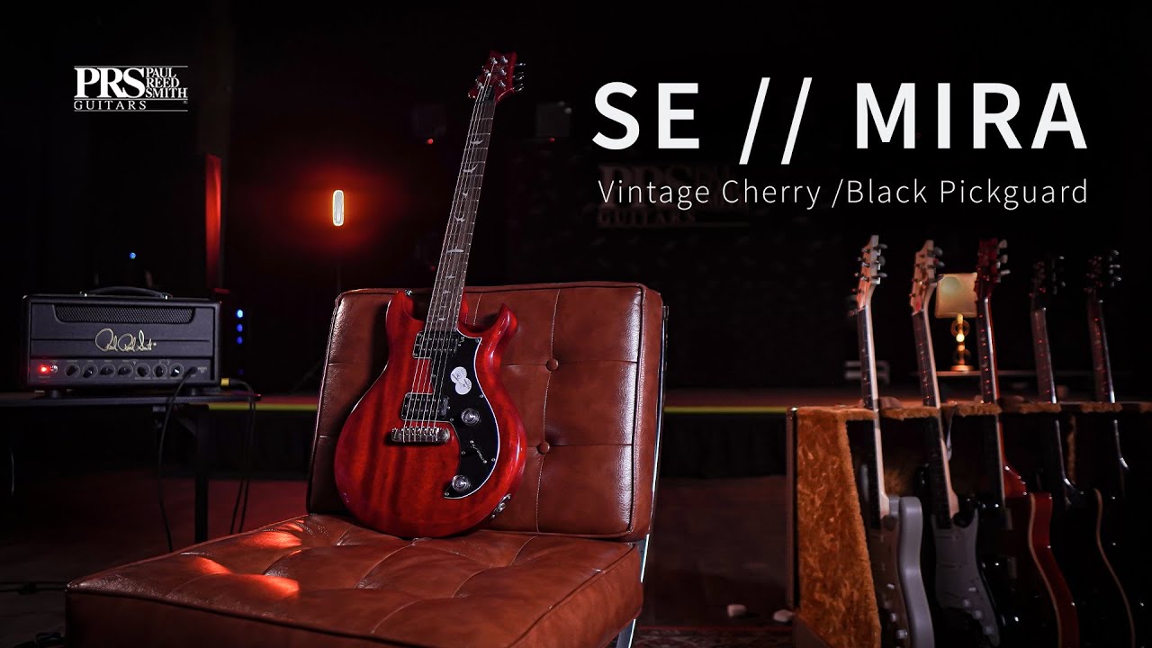 SE Mira (Vintage Cherry) El mejor sonido mid range - PRS Guitars México