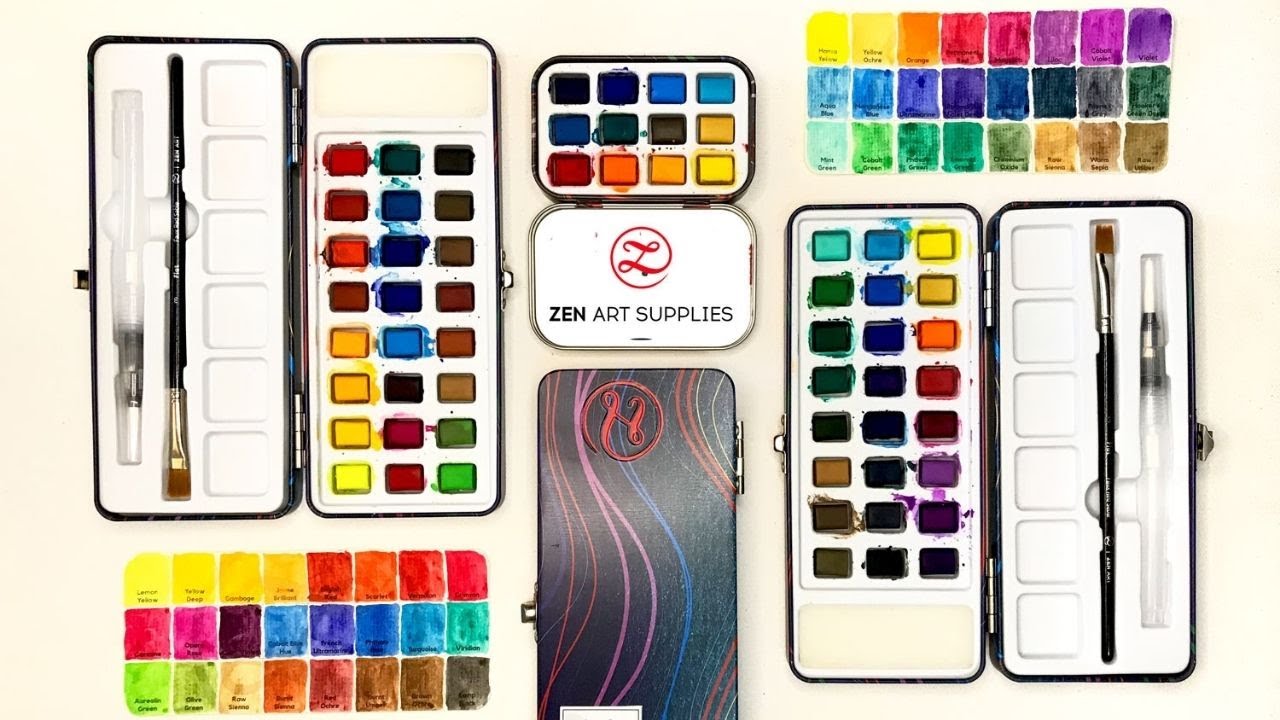 Best 3 Watercolor Sets For Beginners Tested & Reviewed by Professional Artist