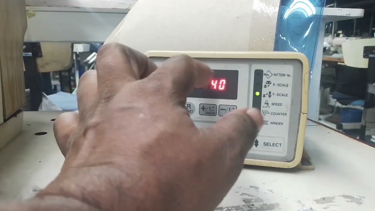 how toJUKI-LK-1900HS-program@pattern setting bartack mashing sinhala