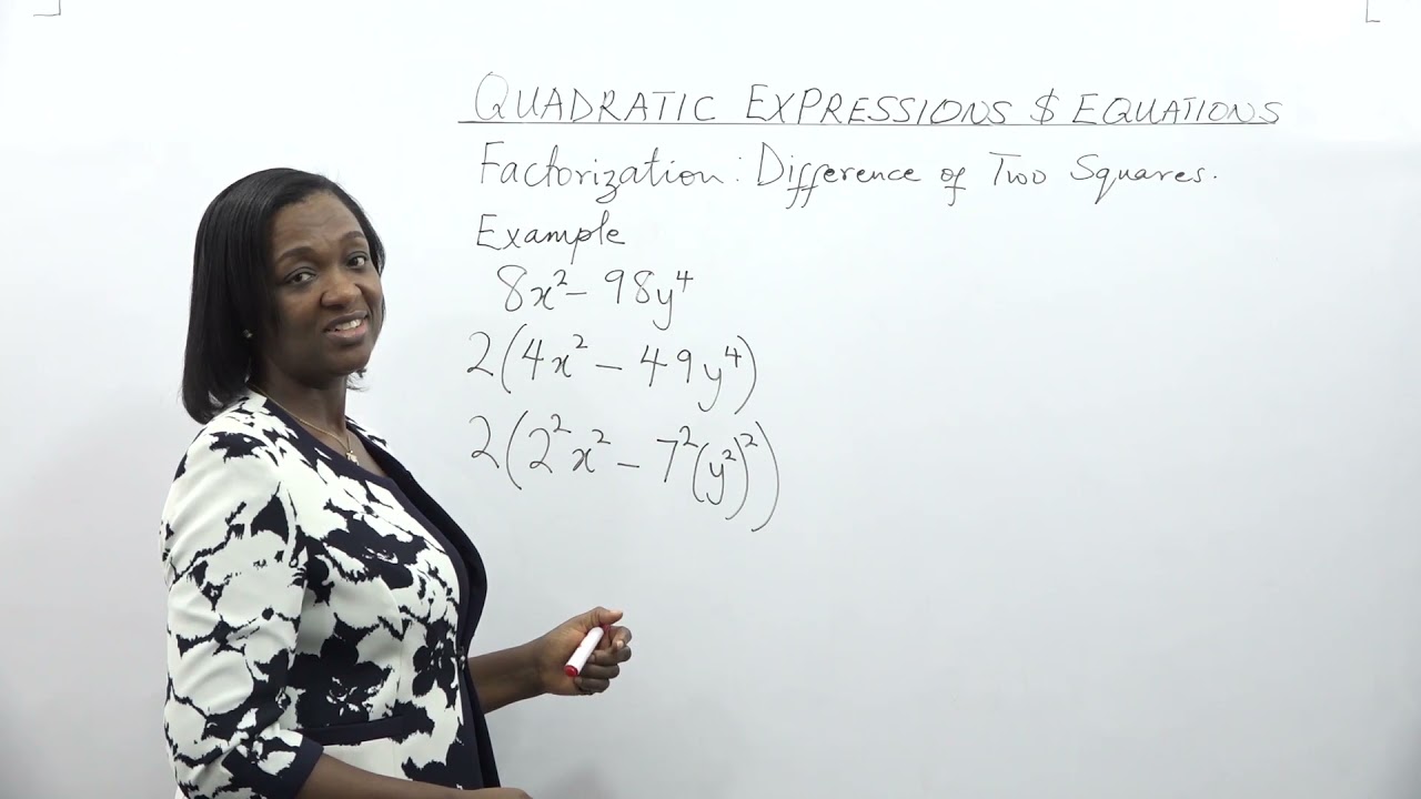 Quadratic Expression & Equations