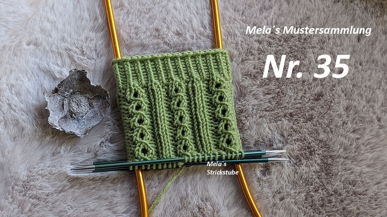 Sockenmuster Nr. 35 - Muster in Runden stricken / Kaffeeböhnchen / knitting sock pattern